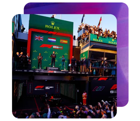 FOR GP24 MENU FAN ZONE Driver Standings